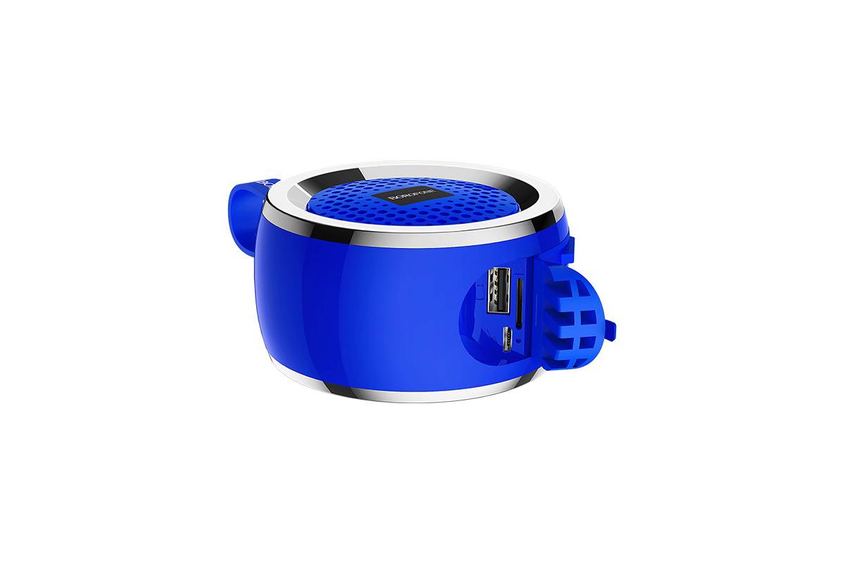 Портативная беспроводная акустика BOROFONE BR2 Aurora sport  цвет синий
