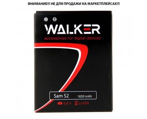 Аккумуляторная батарея WALKER для Samsung (EBF1A2GBU) S2 i9100 (1650 mAh)