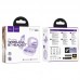 Наушники вакуумные беспроводные HOCO EQ13 Fun true wireless BT headset (фиолетовый)