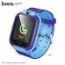 Смарт часы детские HOCO Y105A children phone watch СИНИЕ