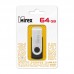 Флешка USB 2.0 Mirex SWIVEL BLACK 64GB (ecopack)