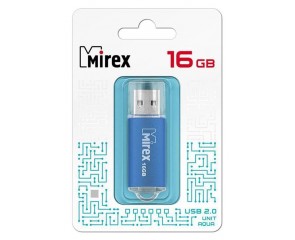 Флешка USB 2.0 Mirex UNIT AQUA 16GB (ecopack)