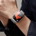 Ремешок для Apple Watch HOCO AS101 Миланский двухсекционный магнитный ремешок с петлей для часов iWatch 38/41/40 мм) серебристый