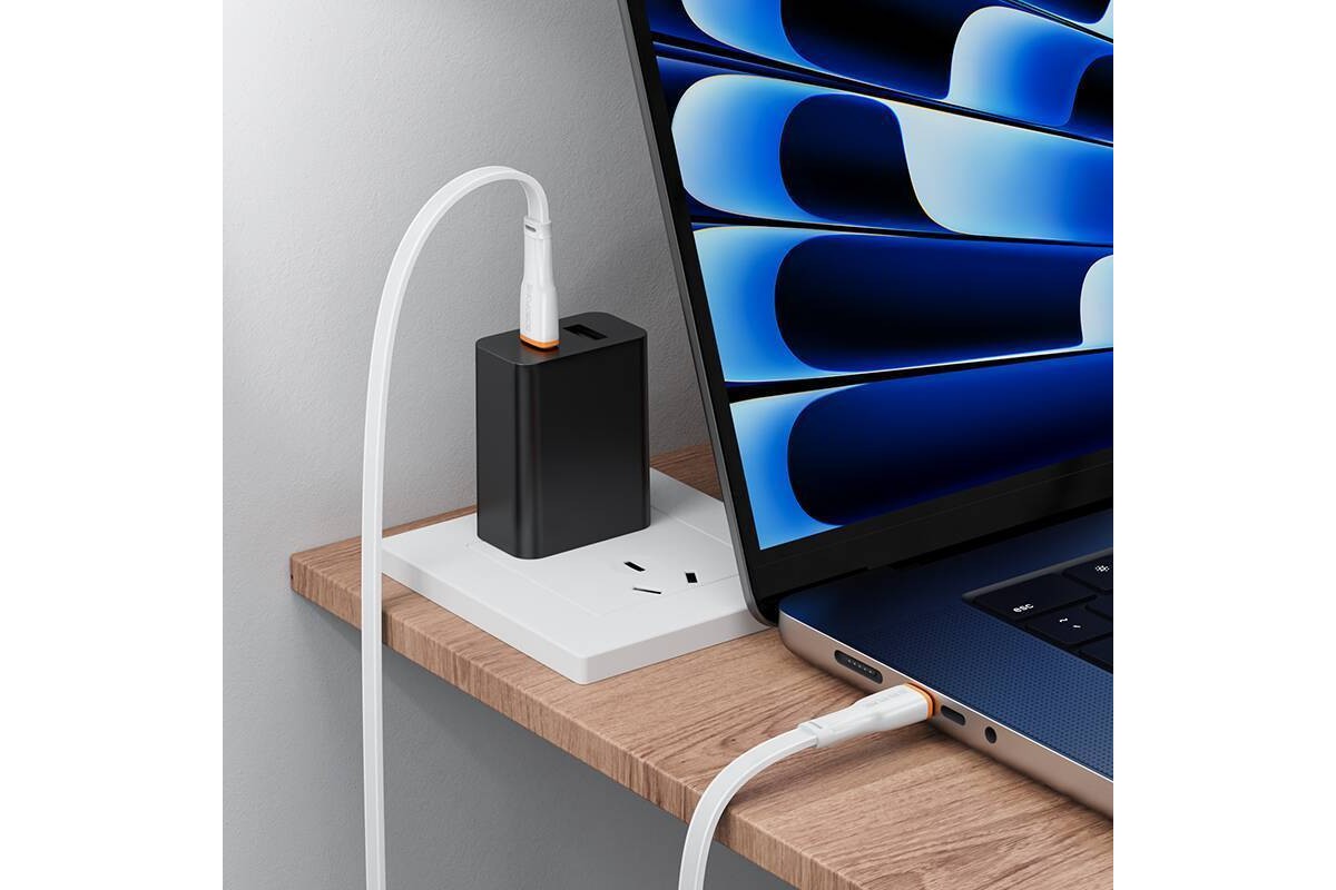 Кабель USB Type-C - USB Type-C BOROFONE BX118 60W (черный) 1м