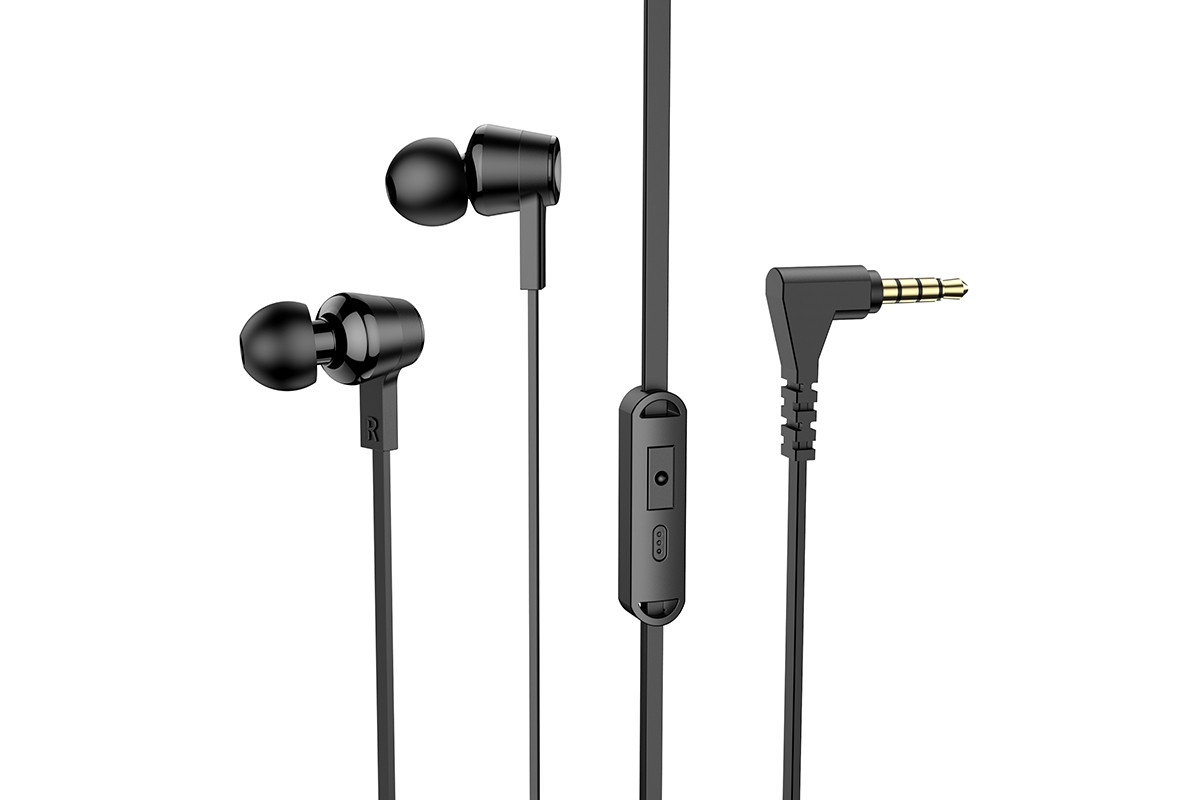 Наушники HOCO M86 Oceanic universal earphones черная