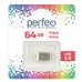 Флешка USB 2.0 Perfeo USB 64GB M05 Metal Series