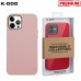 Чехол для телефона K-DOO MAG NOBLE COLLECTION MagSafe кожаный iPhone 14 PRO MAX (розовый)