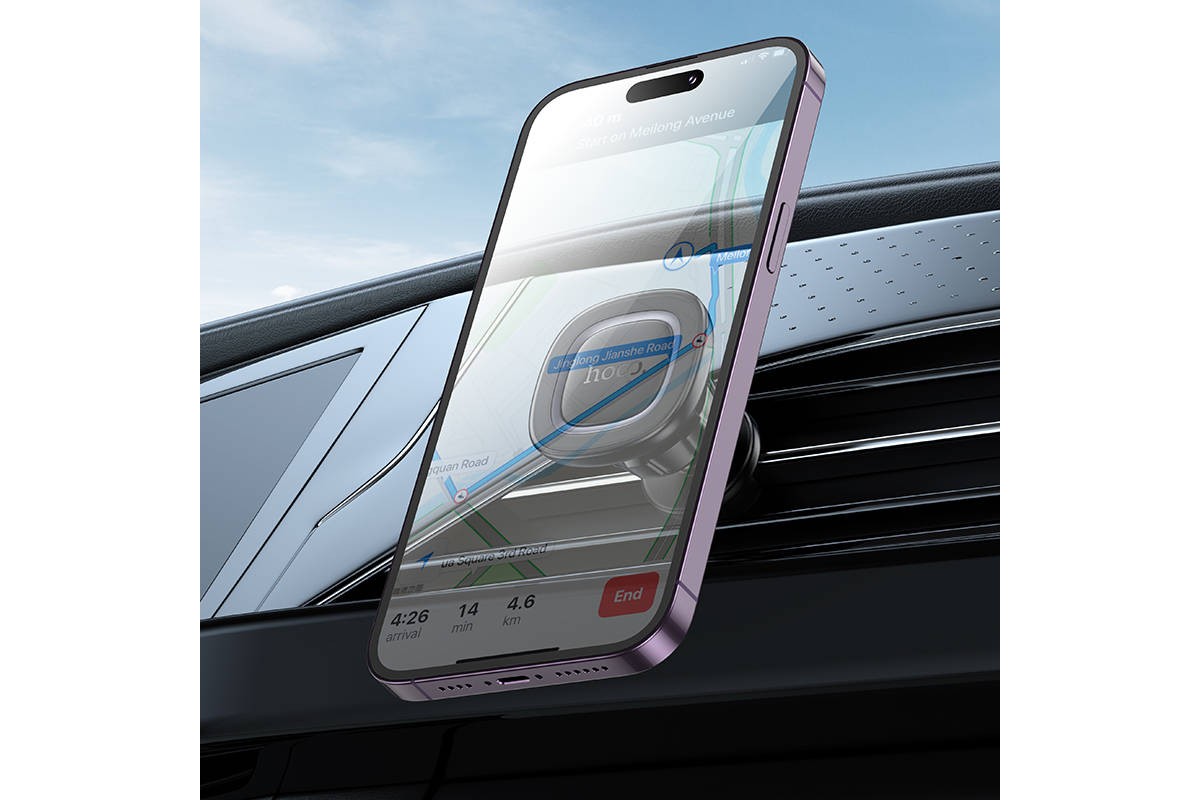 Держатель автомобильный для телефона HOCO H72 Crown магнитный в решетку воздуховода