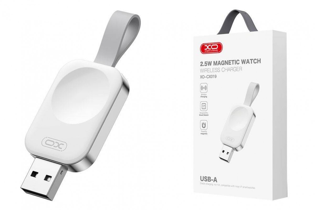 Беспроводное зарядное устройство для Apple Watch XO CX019 Portable USB iWatch Wireless Charger 2.5W