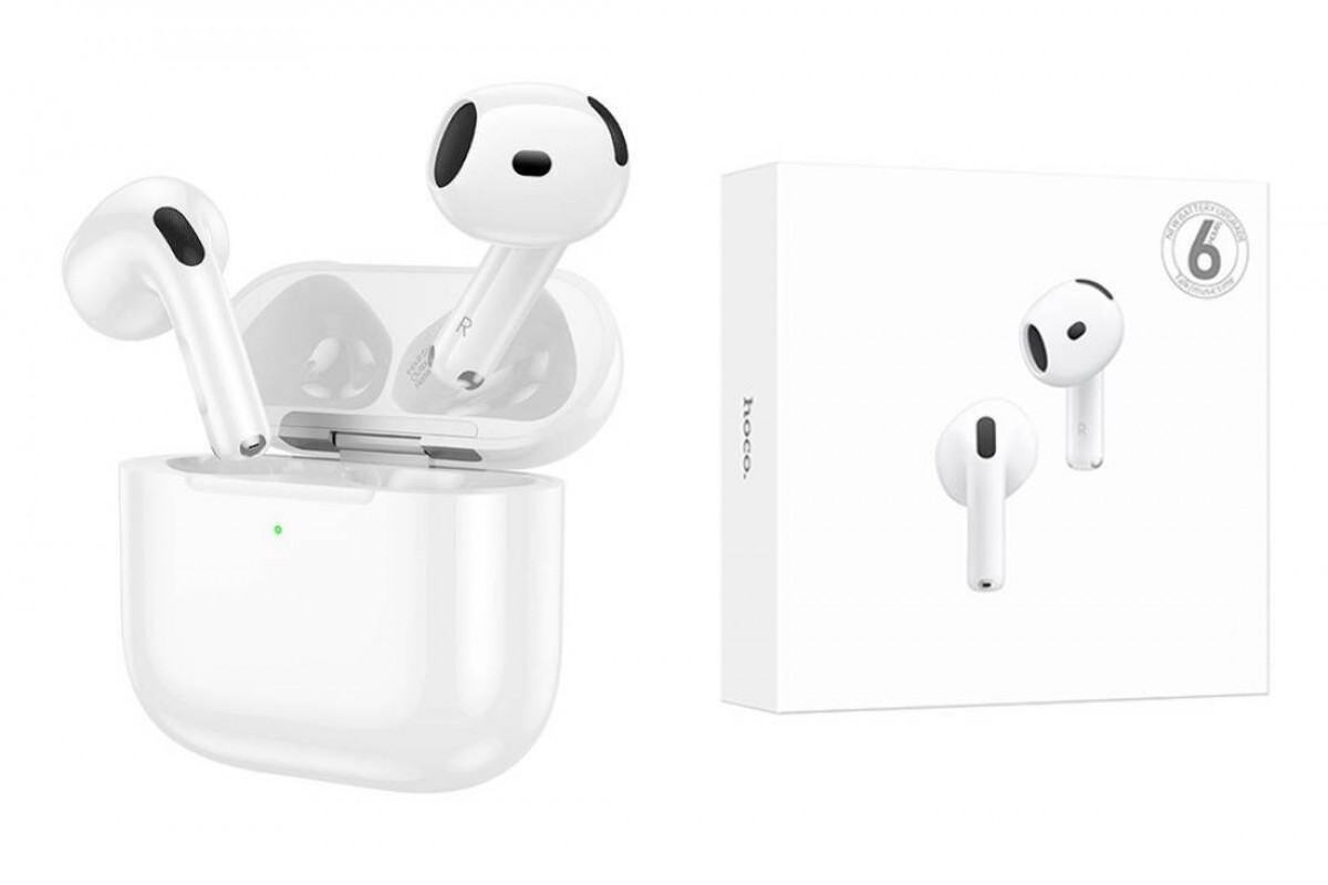 Наушники вакуумные беспроводные HOCO EW84 True wireless stereo headset (белый)