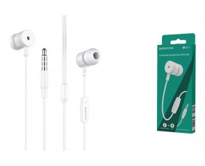 Наушники вакуумные проводные BOROFONE BM31 Mysterious universal earphones (белый) Наушники вакуумные проводные BOROFONE BM31 Mysterious universal earphones (белый)