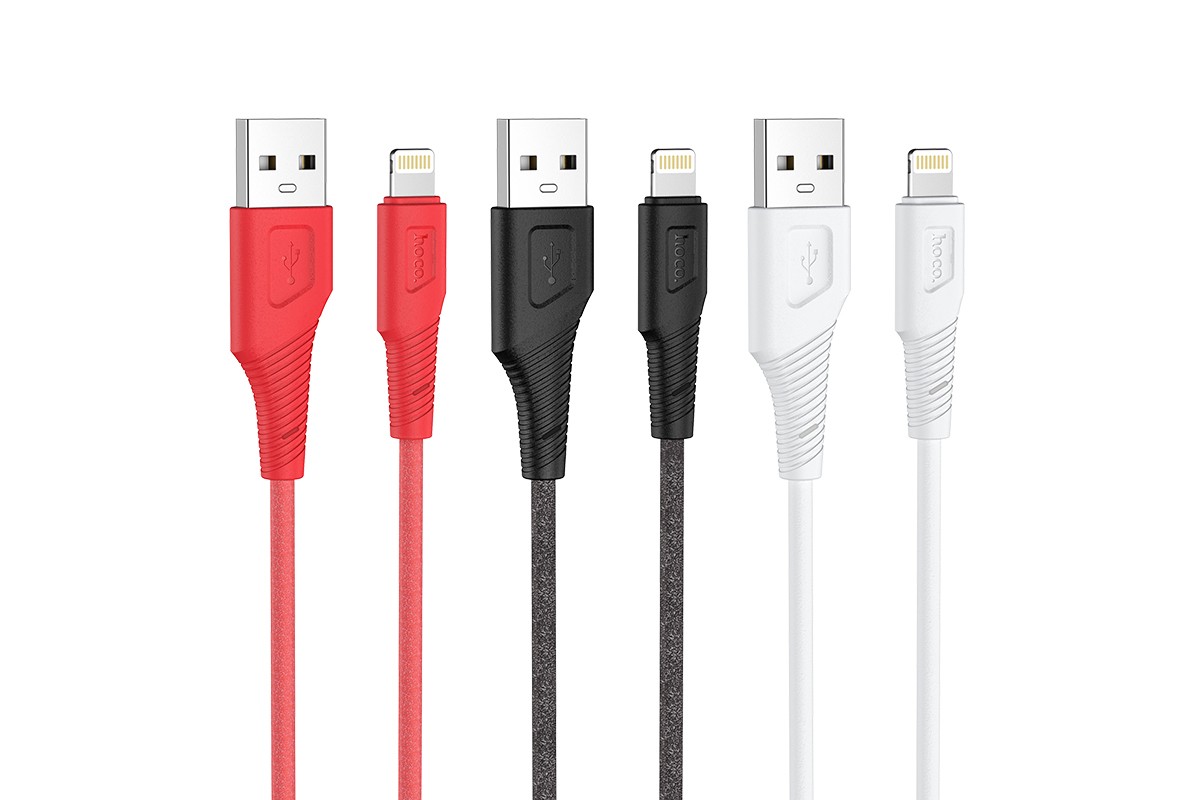 Кабель для iPhone HOCO X58 charging data cable for Lightning 1м белый