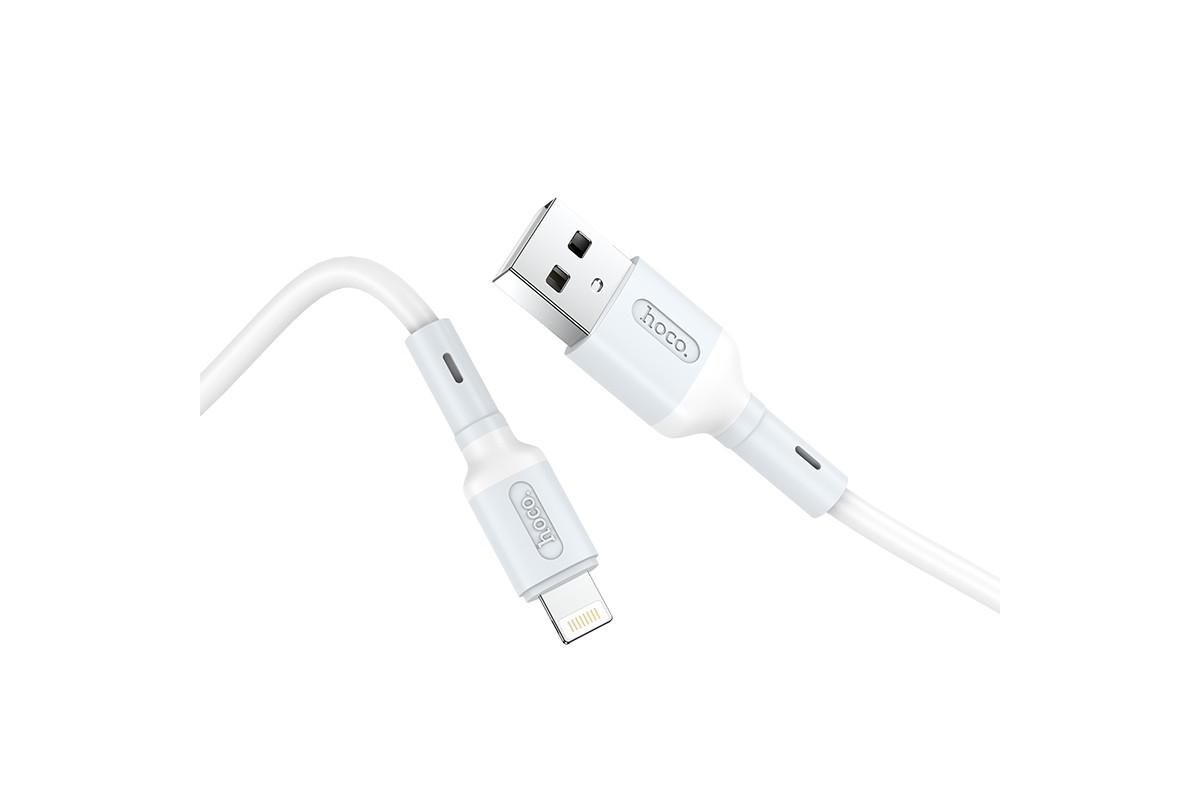 Кабель USB - Lightning HOCO X65, 2,4A белый 1м