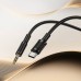 Кабель аудио BOROFONE BL25B AUX аудио кабель/3.5 mm jack - Type-C/ 1m/ черный