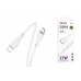 Кабель USB Type-C - Lightning BOROFONE BX121/ PD / 1m/ 27W/ Нейлон/ белый Кабель USB Type-C - Lightning BOROFONE BX121/ PD / 1m/ 27W/ Нейлон/ белый