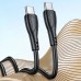 Кабель USB Type-C - USB Type-C BOROFONE BX121/ 1m/ 60W/ черный