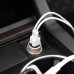 Автомобильное зарядное устройство 2USB HOCO Z30 Easy route dual port mini car charger 3100 mAh золото