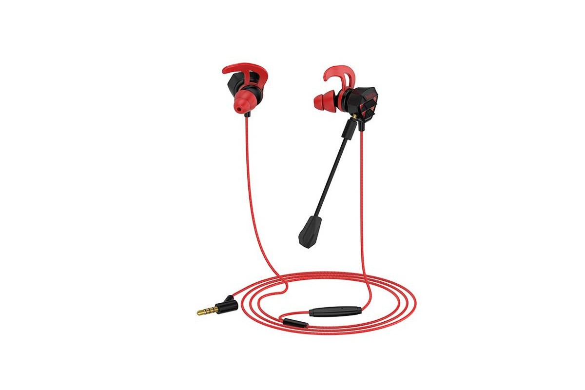 Гарнитура HOCO M45 Promenade universal earphones with microphone  3.5мм черный