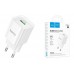 Сетевое зарядное устройство 2USB HOCO C145A Charm single port (один порт)QC3.0 (белый)