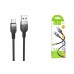 Кабель USB - USB Type-C HOCO X109 Energy silicone (черный) 1м силиконовый
