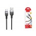 Кабель USB - USB Type-C HOCO X109 Energy silicone (черный) 2м силиконовый