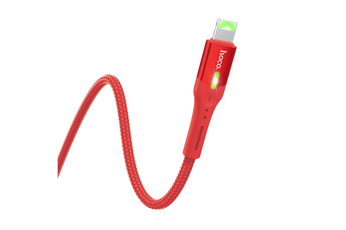 Кабель для iPhone HOCO S24 Lightning celestial charging data cable for Lightning 1м красный