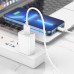 Кабель USB - Lightning HOCO X88 2,4A (белый) 2м