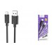 Кабель USB - MicroUSB HOCO X88 (черный) 2м