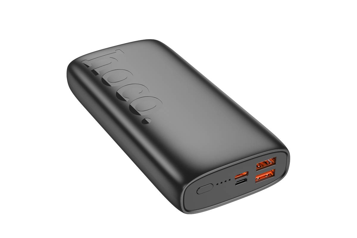 Универсальный дополнительный аккумулятор Power Bank HOCO J122A 22.5W + PD20W (20000 mAh) (черный)