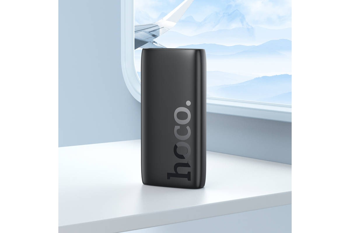 Универсальный дополнительный аккумулятор Power Bank HOCO J122A 22.5W + PD20W (20000 mAh) (черный)