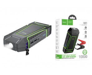 Пуско-зарядное портативное устройство HOCO QS1 Spring car emergency start-up power bank(10000mAh) черный