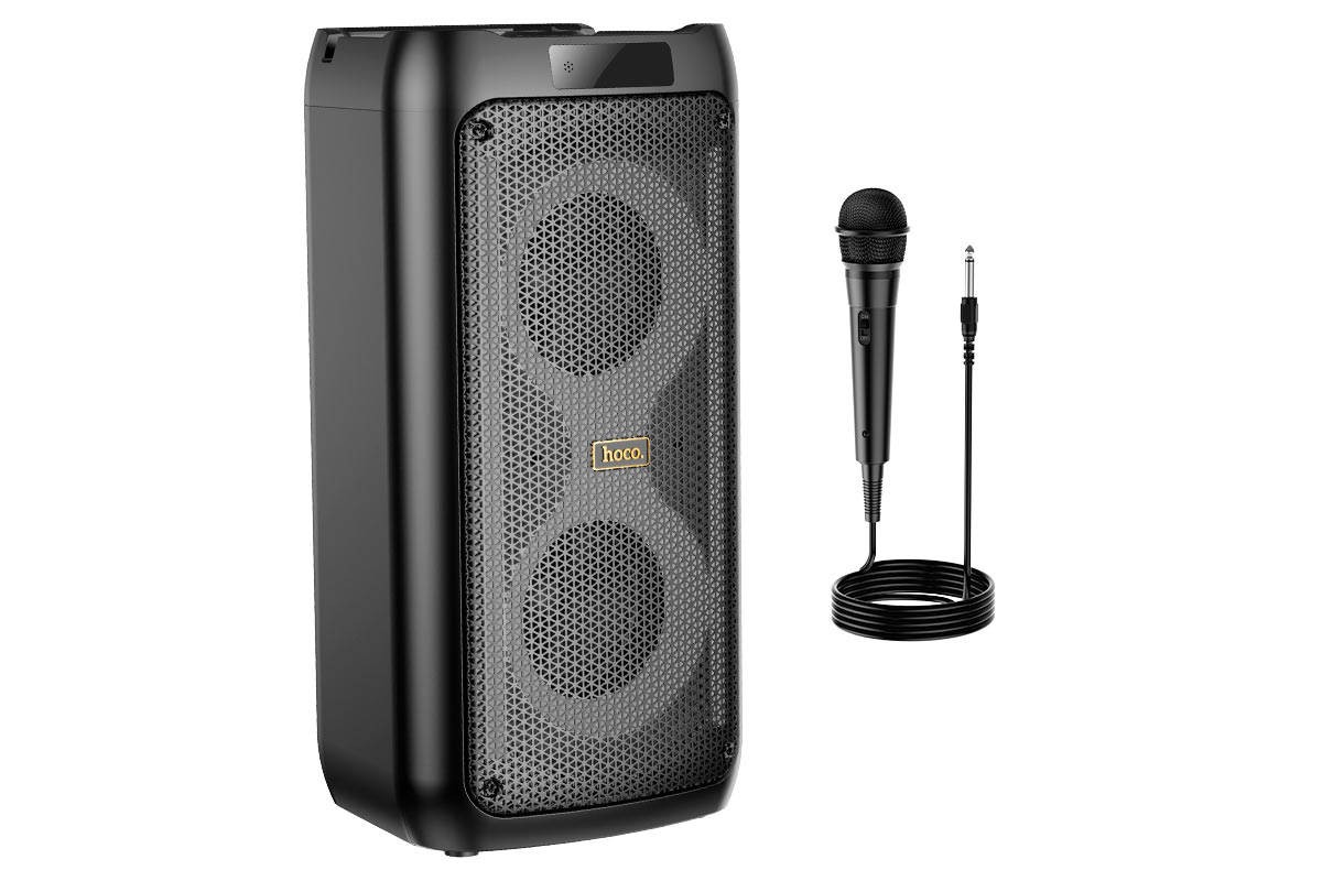Активная напольная акустика HOCO HA6 Danny outdoor BT speaker (черный)