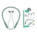 Беспроводные наушники ES58 Sound tide sports BT headset HOCO зеленая