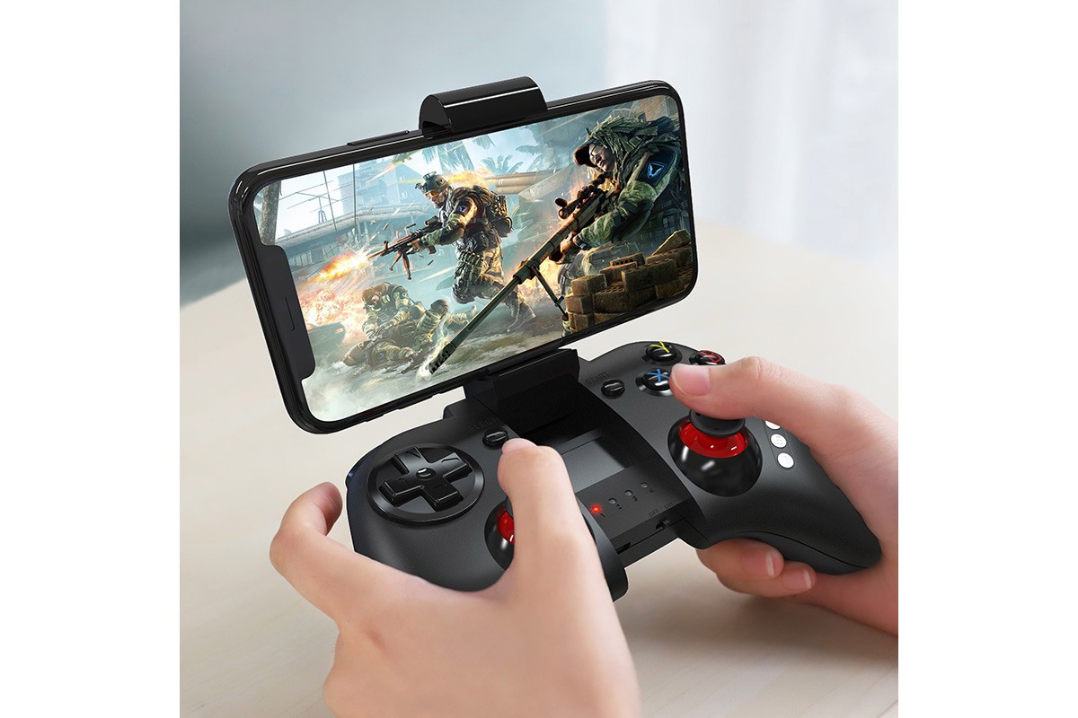 Игровая телефонная подставка джойстик HOCO GM3 Continuonus play gamepad "wireless controller"