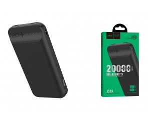 Универсальный дополнительный аккумулятор Power Bank HOCO J52A (20000 mAh) (черный)