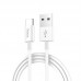 Кабель USB HOCO X23 Type-C cable (белый) 1 метр (Type-C-Type-C)