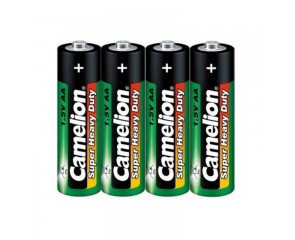 Батарейка солевая Camelion R6 AA /4SH Super Heavy Duty (цена за спайку 4 шт)