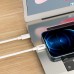 HOCO X56 New original PD charging data cable for Lightning 1м белый