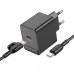 Сетевое зарядное устройство USB-C + кабель Type-C BOROFONE BAS15A PD30W (черный)