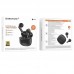 Наушники вакуумные беспроводные BOROFONE BW88 Deep rhyme true wireless BT headset (черный)