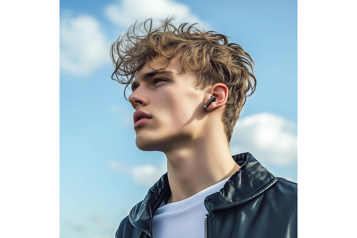 Наушники вакуумные беспроводные BOROFONE BW88 Deep rhyme true wireless BT headset (белый)