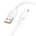Кабель USB - USB Type-C BOROFONE BX93 100W (белый) 1м Кабель USB - USB Type-C BOROFONE BX93 100W (белый) 1м