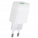 Сетевое зарядное устройство USB USB HOCO C72Q Glorious single port QC3.0 charger  белый