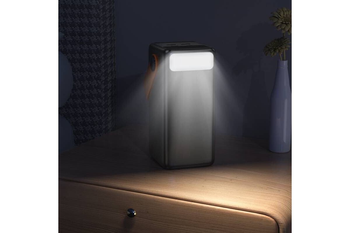 Универсальный дополнительный аккумулятор Power Bank BOROFONE BJ66B Magnifico 22.5W+PD20W fully compatibl (60000mAh) (черный)