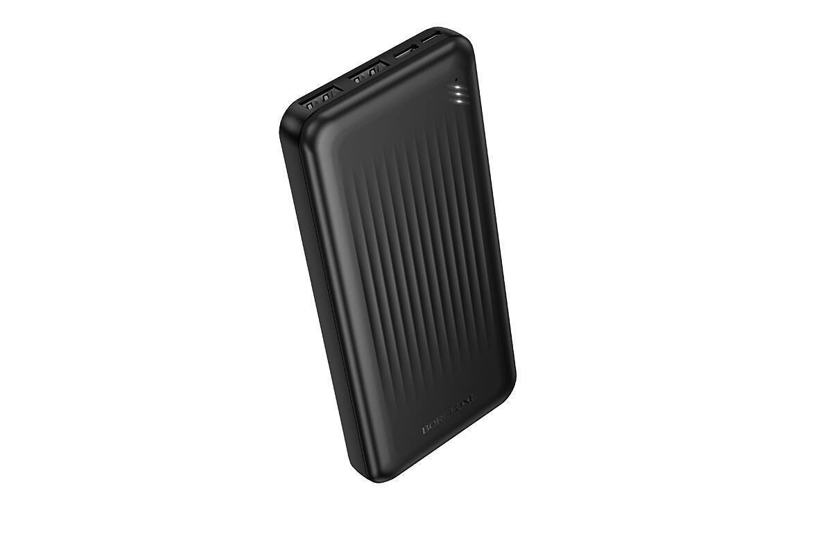 Универсальный дополнительный аккумулятор Power Bank BOROFONE BJ78 Clever (10000mAh) (черный) Универсальный дополнительный аккумулятор Power Bank BOROFONE BJ78 Clever (10000mAh) (черный)