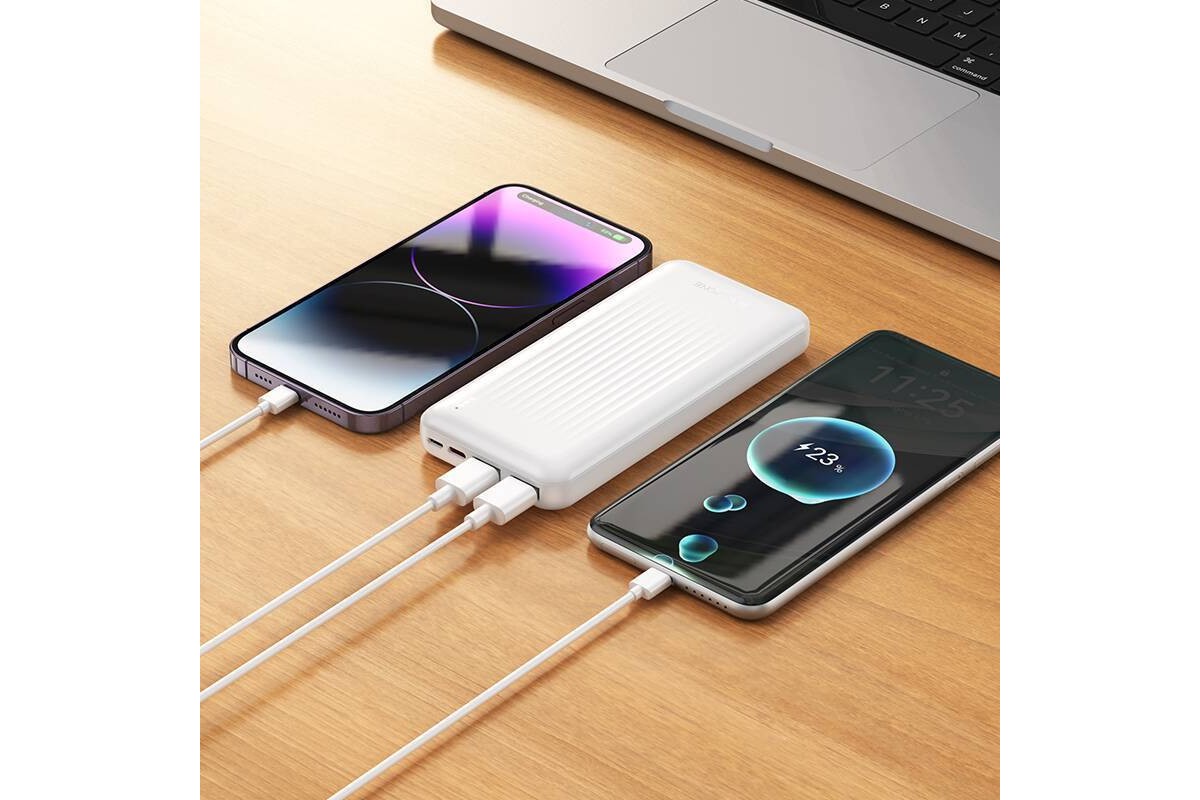 Универсальный дополнительный аккумулятор Power Bank BOROFONE BJ78 Clever (10000mAh) (черный) Универсальный дополнительный аккумулятор Power Bank BOROFONE BJ78 Clever (10000mAh) (черный)