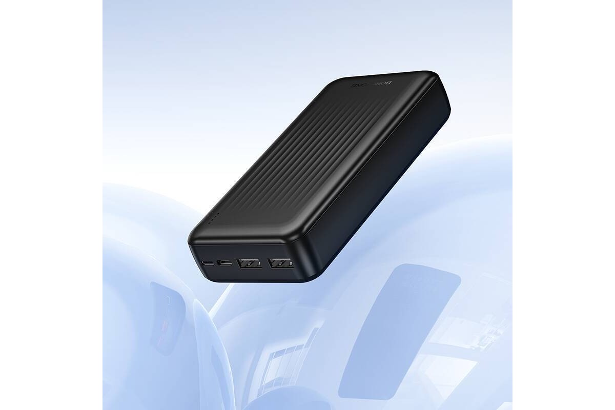 Универсальный дополнительный аккумулятор Power Bank BOROFONE BJ78A Clever (20000mAh) (черный)