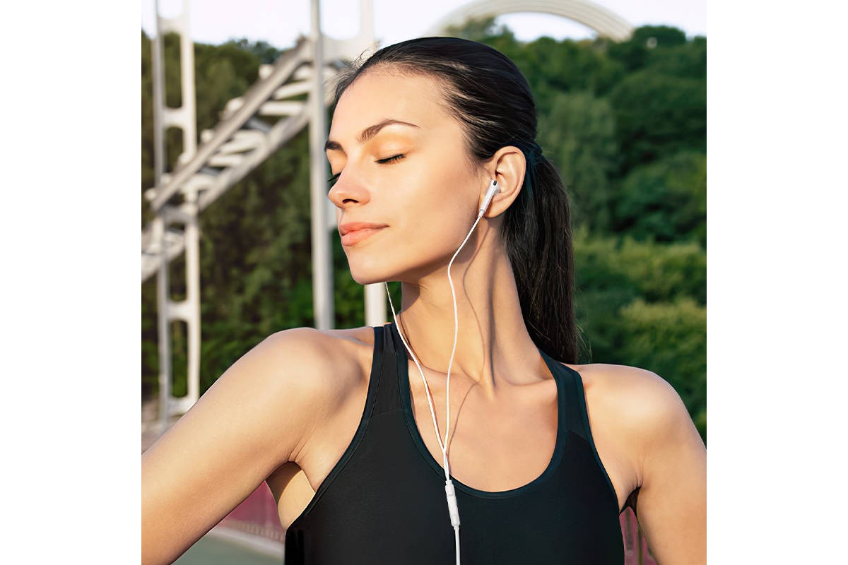 Наушники вакуумные проводные BOROFONE BM96 Brilliant разъем Type-C (белый)