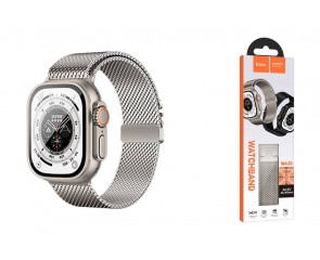 Ремешок для Apple Watch HOCO WA33 Original series umbrella buckle Milanese steel strap strap (44/45/46/49 мм) оригинальный цвет