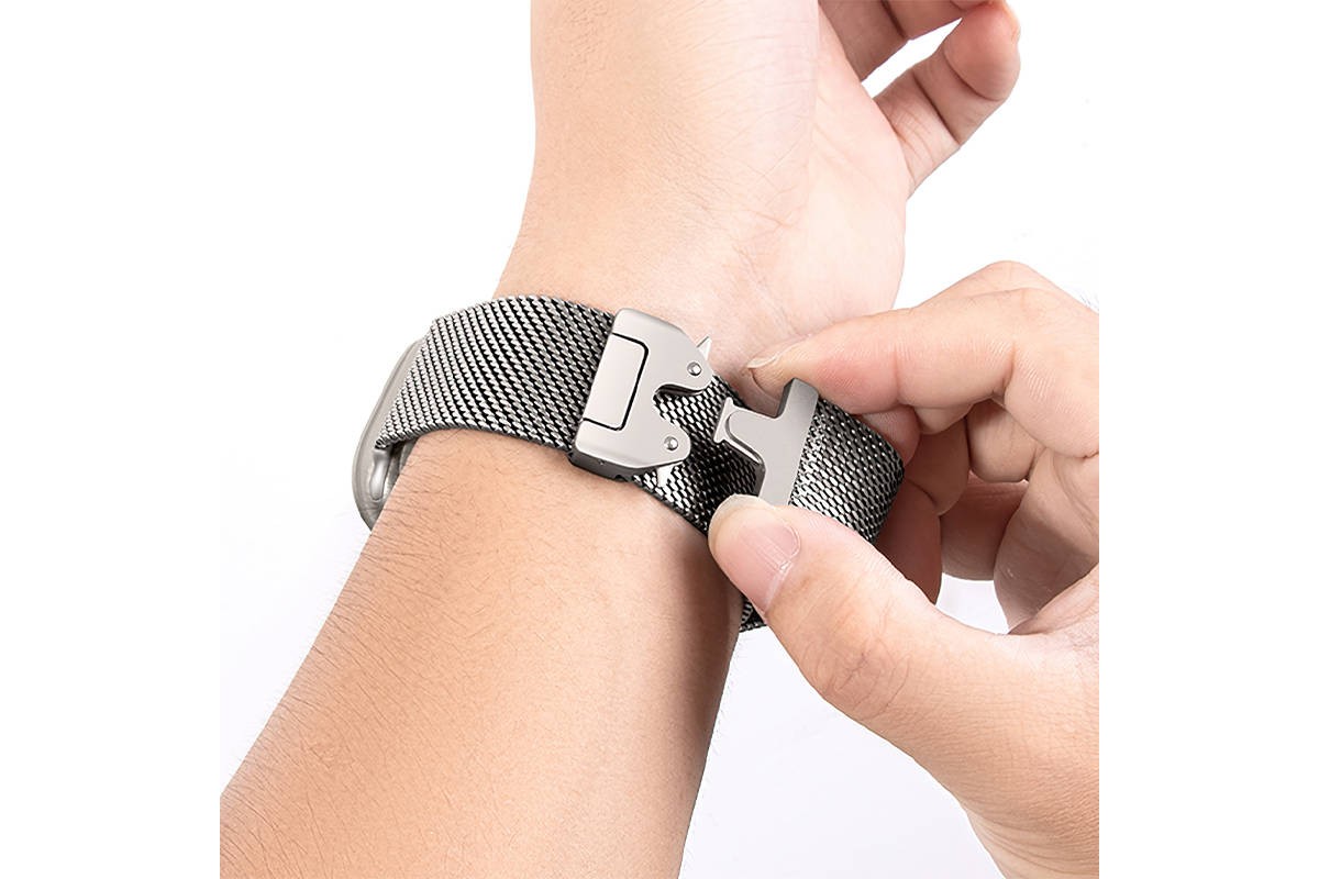 Ремешок для Apple Watch HOCO WA33 Original series umbrella buckle Milanese steel strap strap (44/45/46/49 мм) оригинальный цвет